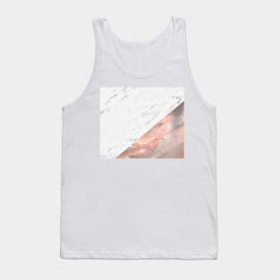 Marble and mother of pearl Tank Top